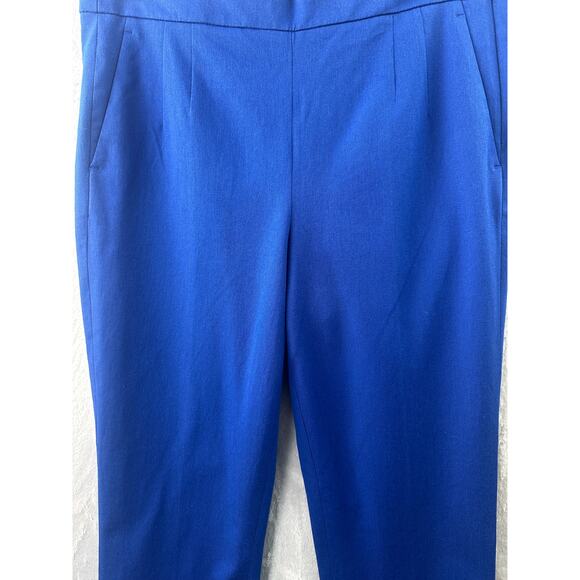 J.Crew Martie Slim Crop Pants – Royal Blue – Size 6 - Picture 2 of 7